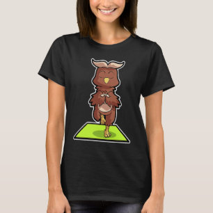 Camiseta Coruja Coruja Ioga Esportes Ginástica Ohmmm Batime