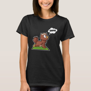 Camiseta Coruja Coruja Ioga Esportes Ginástica Ohmmm Batime