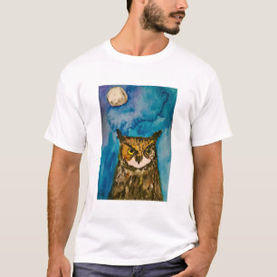 Camiseta Coruja-da-noite