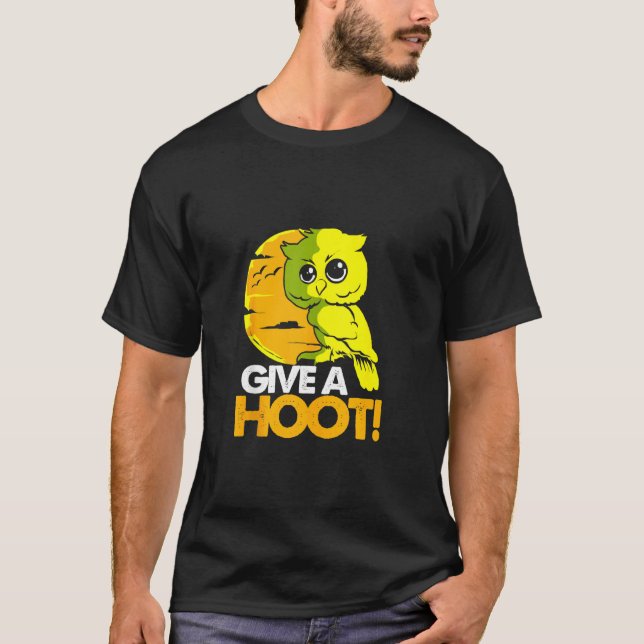 Camiseta Coruja Dar Um Hoot (Frente)
