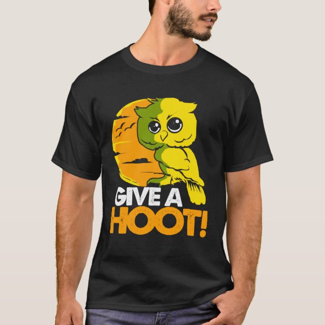 Camiseta Coruja Dar Um Hoot (Frente)