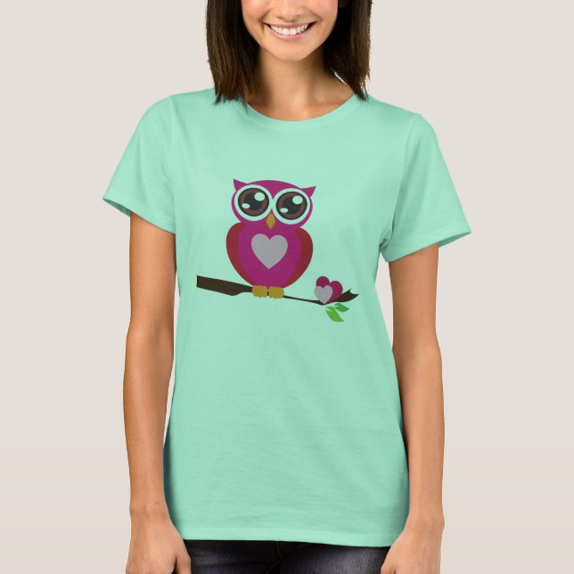 Camiseta Coruja de amor (Frente)