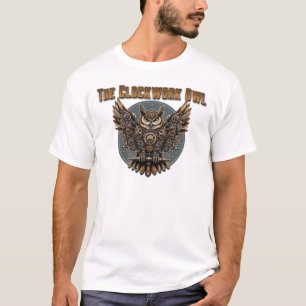 Camiseta Coruja de Clockwork