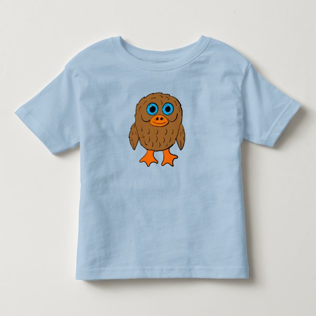 Camiseta Coruja de desenho animado (Frente)