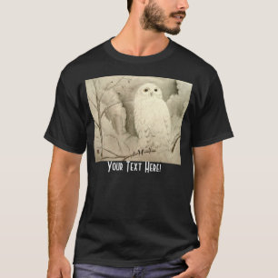 Camiseta Coruja de noite