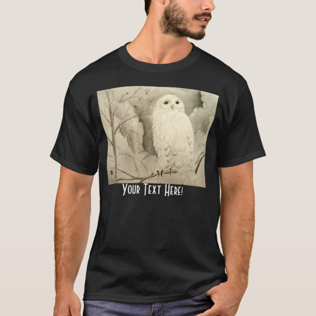 Camiseta Coruja de noite (Frente)