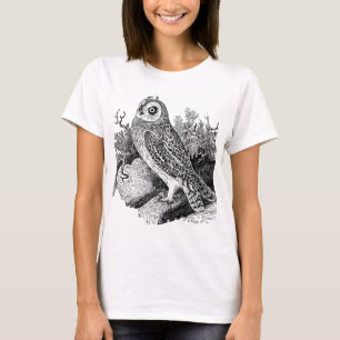 Camiseta Coruja-de-orelha-curta