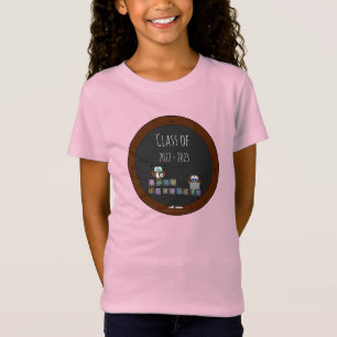 Camiseta coruja de volta para a escola - capuz