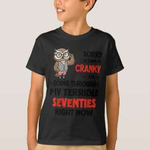 Camiseta Coruja Desculpe, Estou Irritada Estou Atravessando