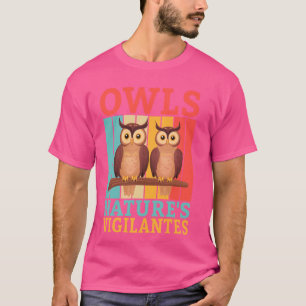 Camiseta Coruja dos Vigilantes da Natureza