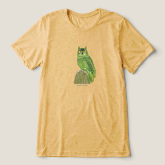 Camiseta Coruja em cacto