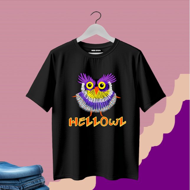 Camiseta Coruja engraçada (Criador carregado)