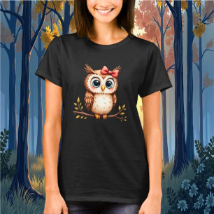 Camiseta Coruja, Eu Te Amo Tshirt