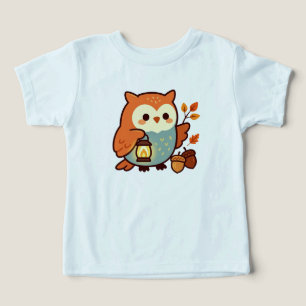 Camiseta Coruja Fofoqueira de Outono