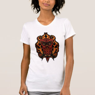 Camiseta Coruja-Fogo