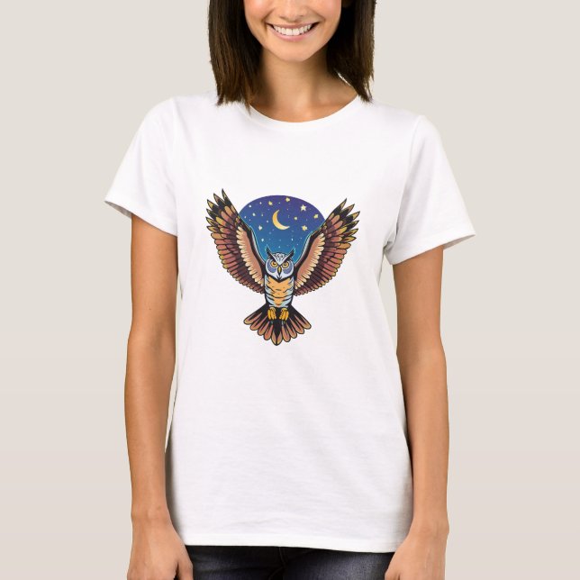 Camiseta Coruja-grande (Frente)
