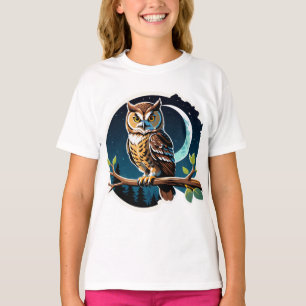 Camiseta Coruja Guardiã dos Bosques