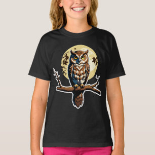 Camiseta Coruja Guardiã dos Bosques