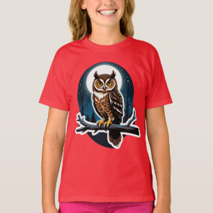 Camiseta Coruja Guardiã dos Bosques