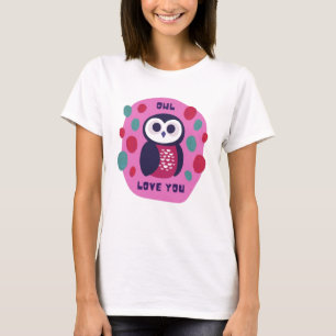 Camiseta Coruja Ilustrada