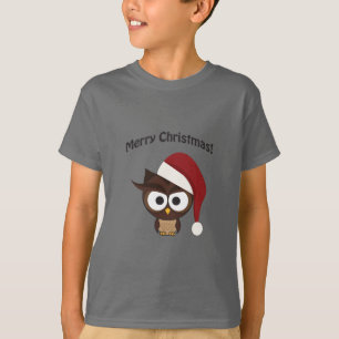 Camiseta Coruja irritada do Feliz Natal