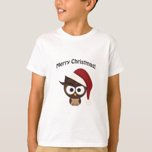 Camiseta Coruja irritada do Feliz Natal