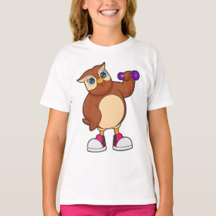 Camiseta Coruja Malhação Dumbbell