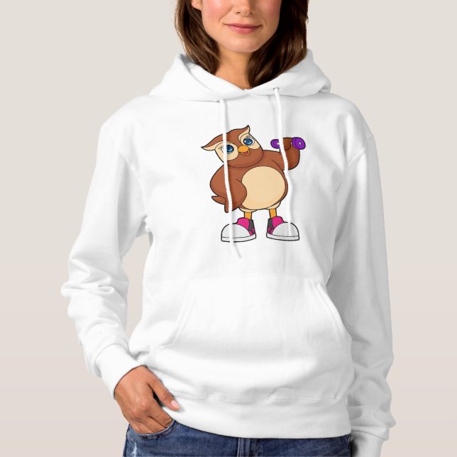 Camiseta Coruja Malhação Dumbbell (Frente)