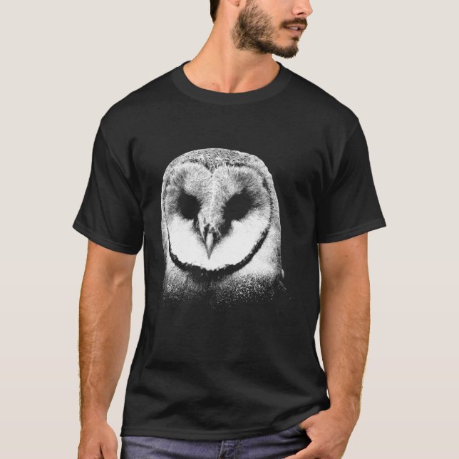 Camiseta Coruja Mística Coruja Branca Coruja (Frente)