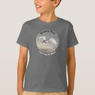 Camiseta Coruja nevado
