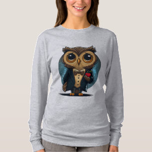 Camiseta Coruja no Amor: Presente perfeito para o Dia de os