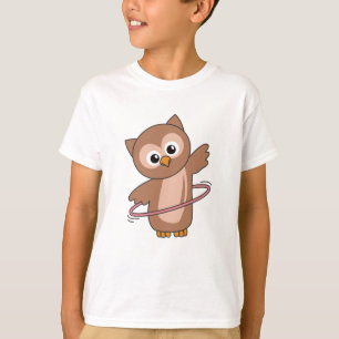 Camiseta Coruja Os Hulls Esporte Coruja Doce Pássaro Doce
