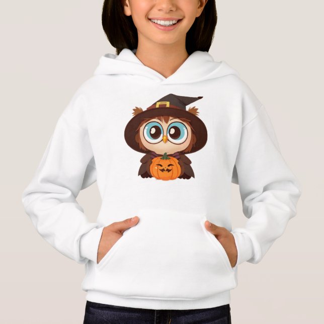 Camiseta Coruja/Outono/Halloween/Abóbora (Frente)