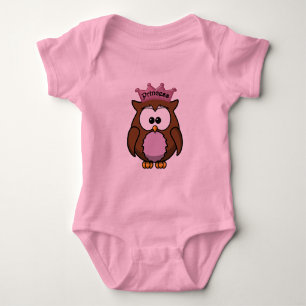 Camiseta coruja princesa