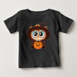 Camiseta Coruja/Queda/Outono/Halloween/abóbora