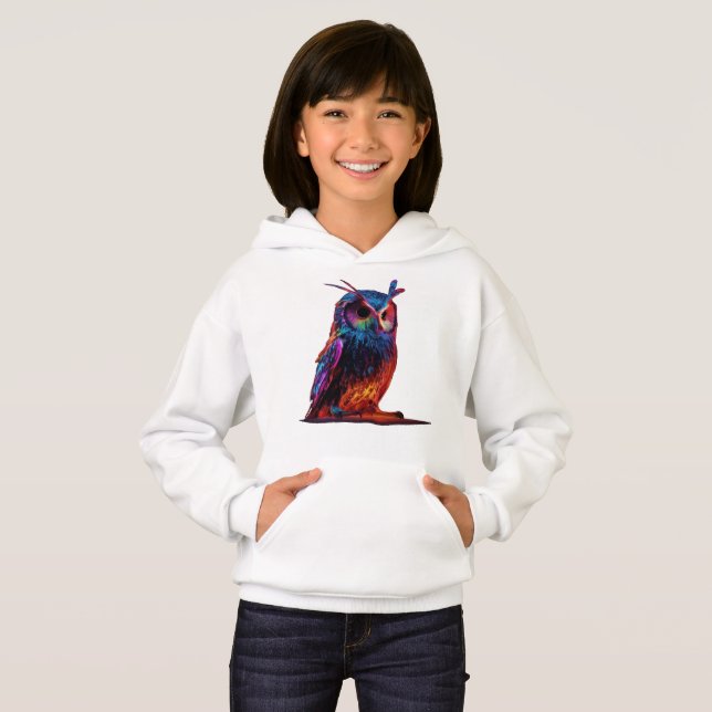 Camiseta Coruja Radiante (Frente Completa)