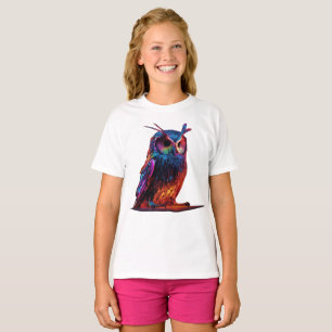 Camiseta Coruja Radiante