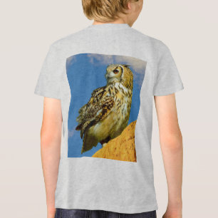 Camiseta coruja-real euroasiática