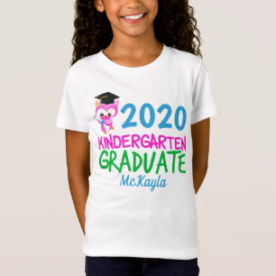 Camiseta Coruja rosa-branca-Formando 2020