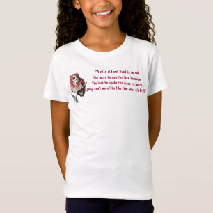 Camiseta "Coruja Sábia"