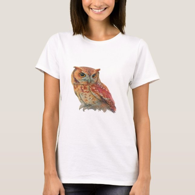 Camiseta Coruja Sábia (Frente)