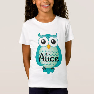 Camiseta Coruja sábia do Aqua bonito legal