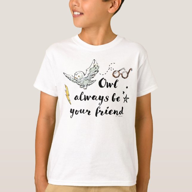 Camiseta Coruja Sempre Será Seu Amigo (Frente)