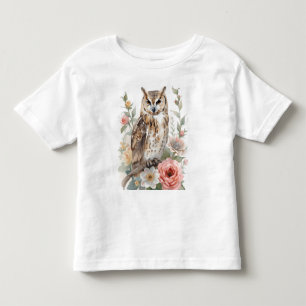 Camiseta Coruja sussurrante da floresta