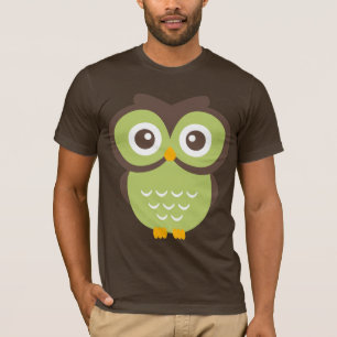 Camiseta Coruja verde T