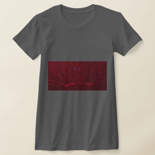 Camiseta Coruja Vermelha (Postura )