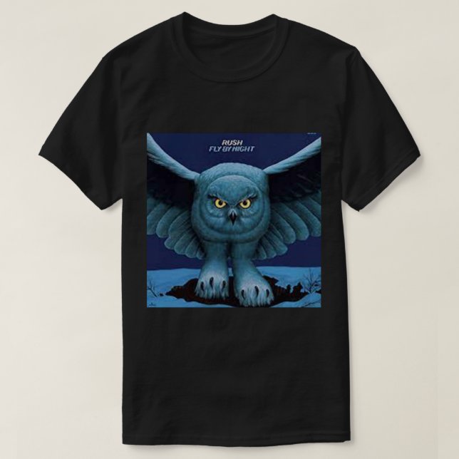 Camiseta coruja-voa-noite (Frente do Design)