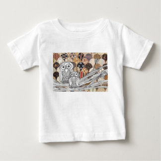 Camiseta Corujas 2 dos retalhos