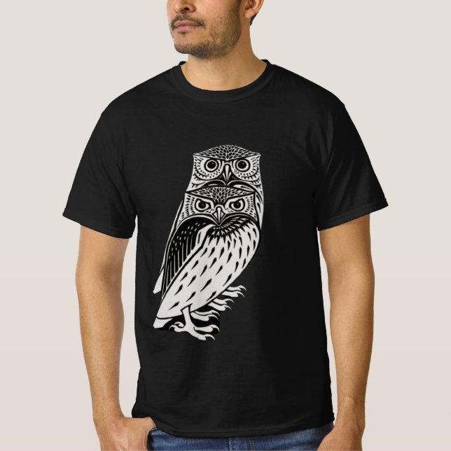 Camiseta Corujas bonitas (Frente)