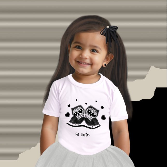Camiseta Corujas bonitas (Criador carregado)
